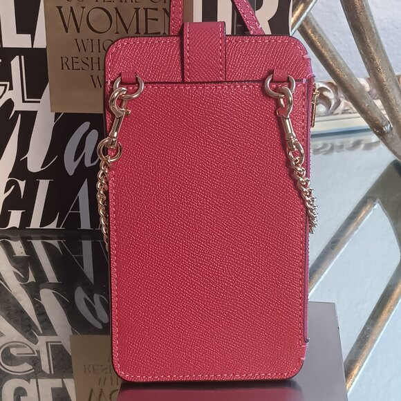 Coach 2021 Leather Phone Crossbody, EUC - Picture 4 of 7